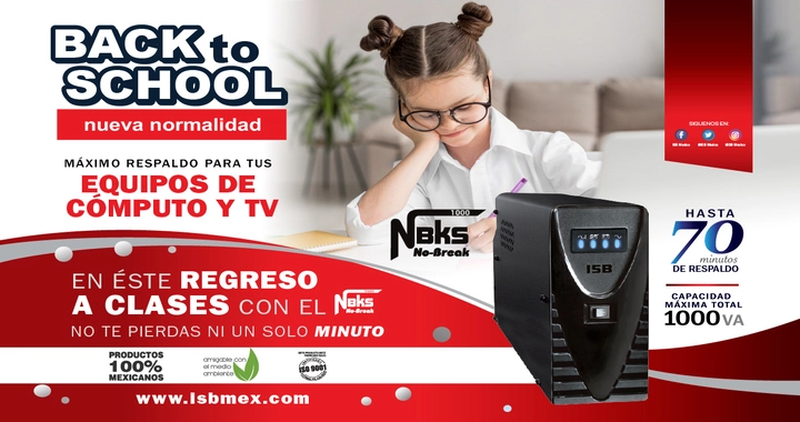 En este regreso a clases con NBKS1000 ¡¡ No te pierdas ni un solo minuto!!