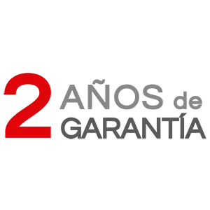 2 años de garantía