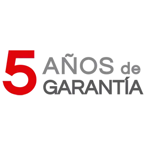 5 años de garantía