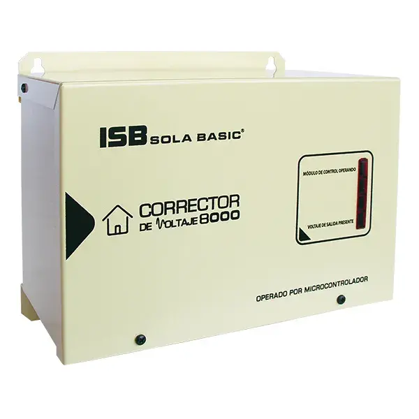 Corrector de Voltaje 8 y 4 KVA